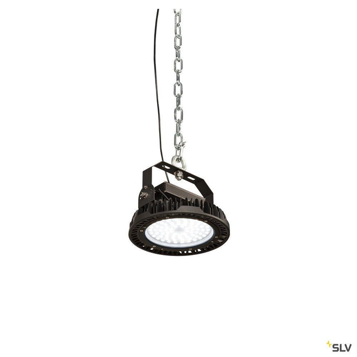 PARA FLAC LED Pendant luminaire, black, 150W 4000K, IP65