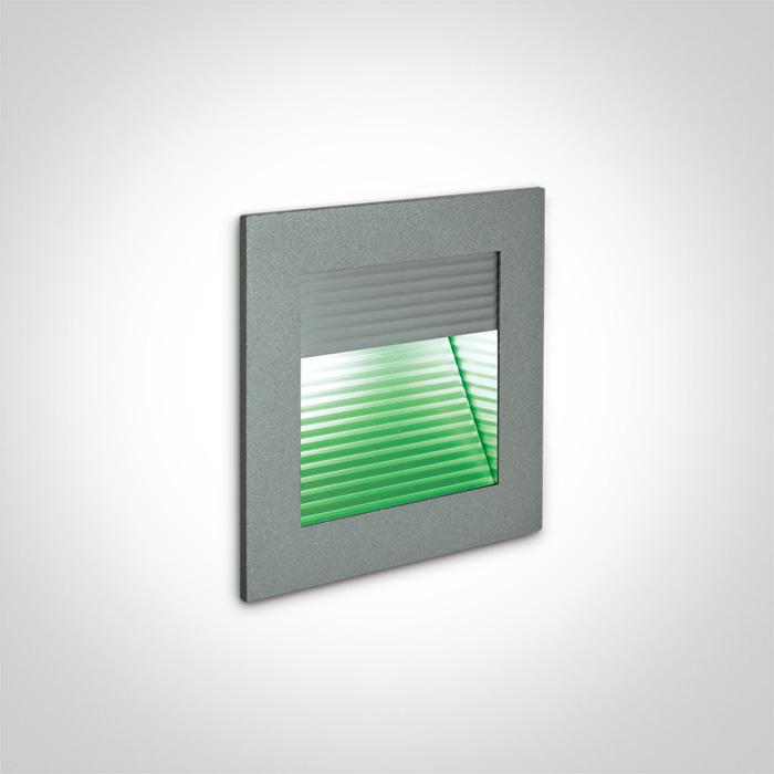 GREY WALL RECESSED GREEN 350mA IP20.