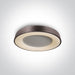 BRUSHED BROWN LED PLAFO 50W WW IP20 230V.