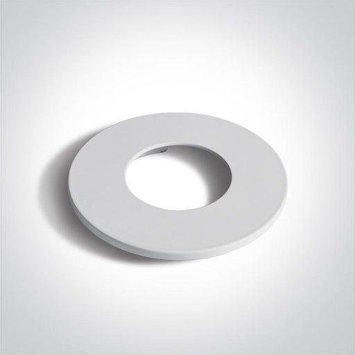 WHITE ROUND FIXED RING FOR 10106PF.