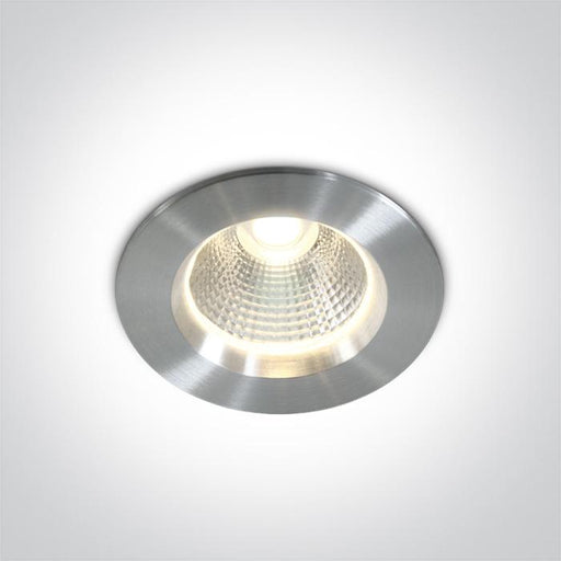 ALUMINIUM LED 5W WW IP44 30deg 230v.