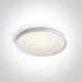 WHITE SUPER SLIM ROUND LED PLAFO 40W CW IP20 230V.