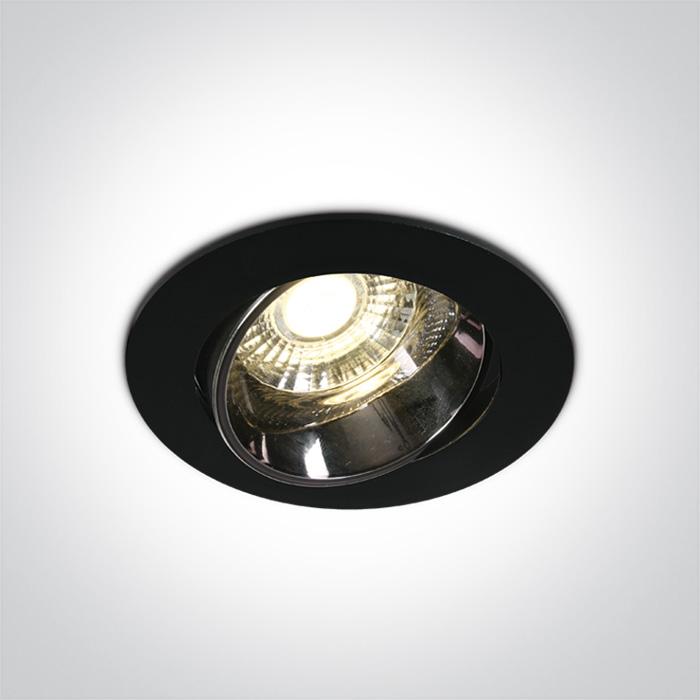 BLACK LED 10W WW IP20 30deg 230V DARK LIGHT.