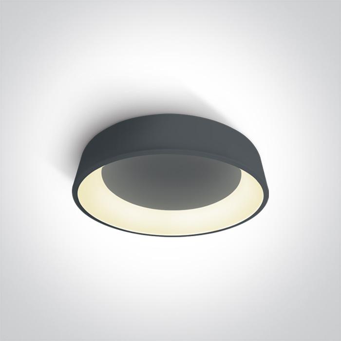 ANTHRACITE PLAFO LED 32W WW IP20 230V.