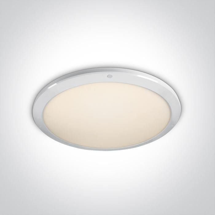 WHITE PLAFO LED 46W WW IP40 230V.