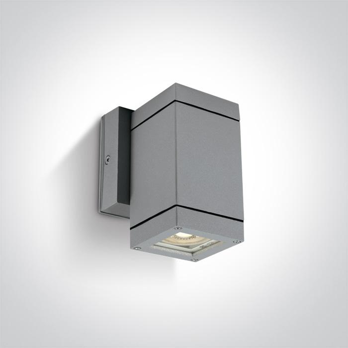 GREY WALL GU10 10w IP54.