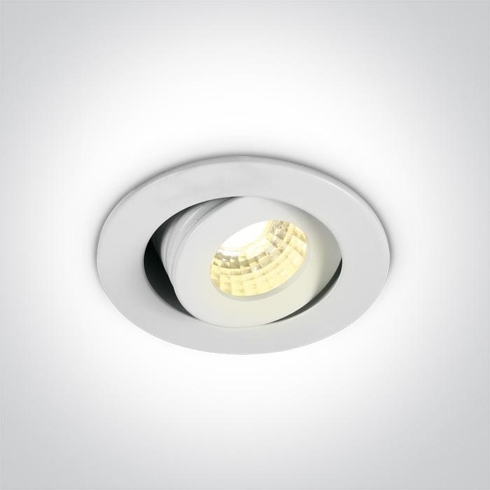 WHITE COB LED 1w/3w WW 40deg 350mA/700mA IP20.