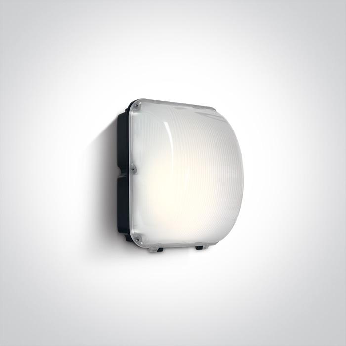 CEILING/WALL LIGHT COB LED 50W CW IP65 100-240V BLACK.