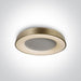 BRUSHED GOLD LED PLAFO 50W WW IP20 230V.