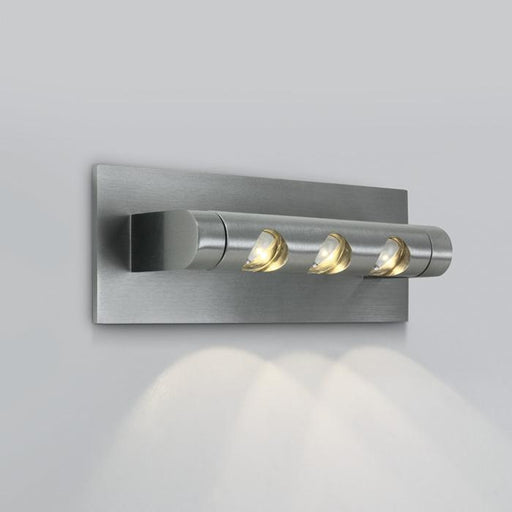 ALUMINIUM LED 3x1w WW WALL.