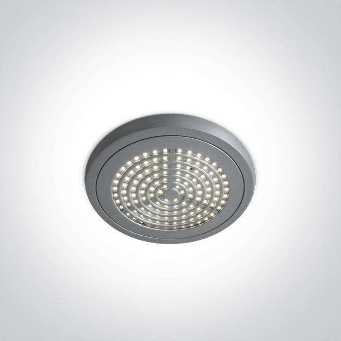 GREY LED 7w COOL WHITE 230v.