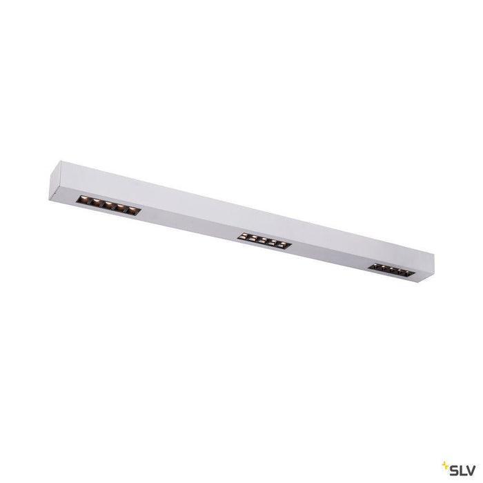 Q-LINE CL, LED Indoor surface-mounted ceiling light, 1m, BAP, silver, 3000K