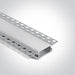 TRIMLESS PROFILE 2m FOR 37mm STRIPS PC OPAL DIFFUSER.