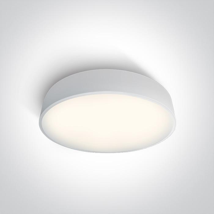 WHITE PLAFO LED 50W CW IP20 230V.