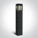 ANTHRACITE LED BOLLARD 90cm 22W WW IP65 230V.