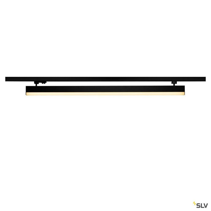 SIGHT, for SLV SIGHT high-voltage 3-circuit tracks, LED, 3000K, black,  incl. 3-circuit adapter