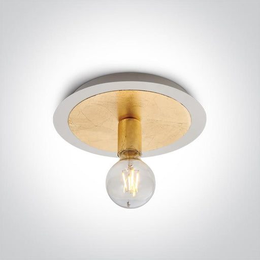 BRASS CEILING LIGHT 12w E27 100-240v.