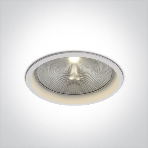 WHITE COB LED 30W WW + DRIVER 230V.