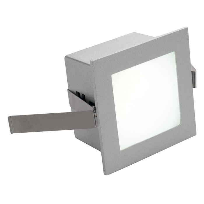 FRAME BASIC LED recessed light , square, silver-grey, white LED