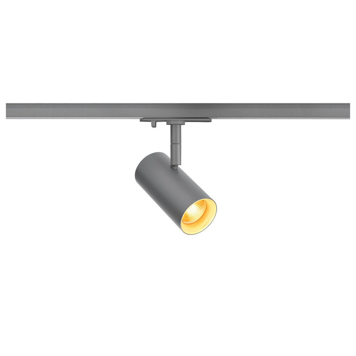 NOBLO SPOT, 1~ spot, round, 2000-3000K, 8.4 W, dim-to-warm, trailing-edge phase, 36°, grey