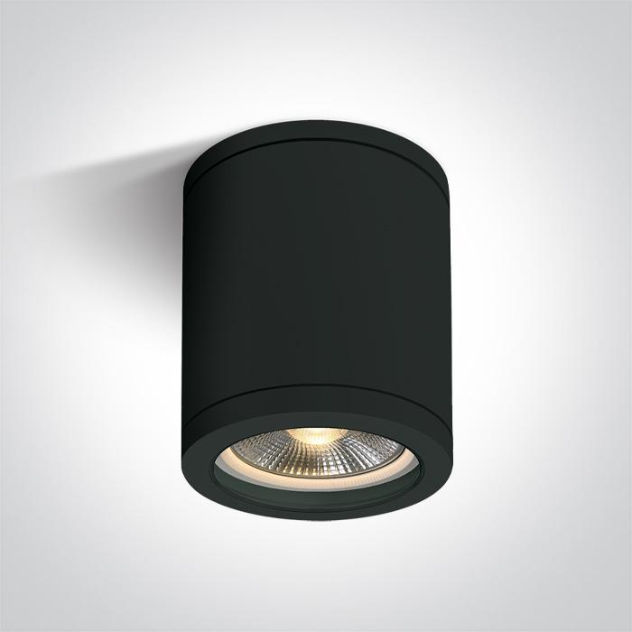 BLACK CYLINDER E27 10w PAR30 IP65