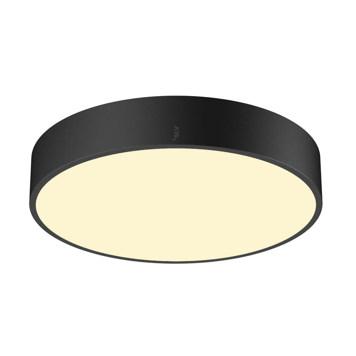 MEDO PRO 40, wall- and ceiling-mounted light, round, 3000/4000K, 19W, DALI, Touch, 110°, black