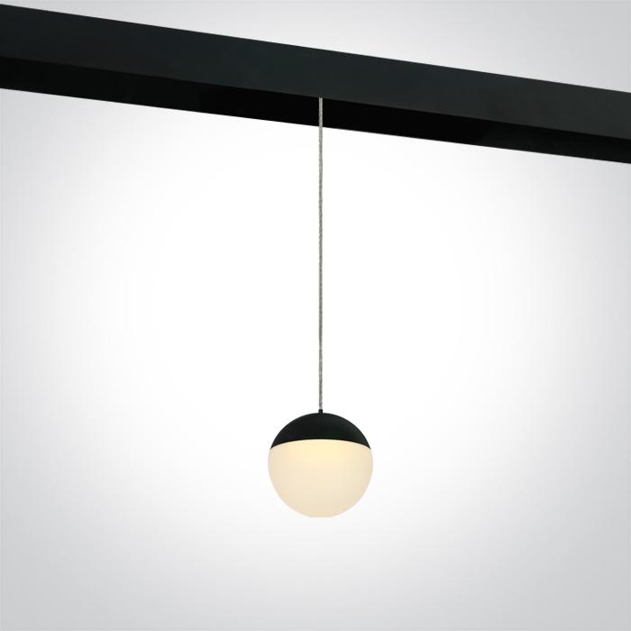 BLACK PENDANT 10W WW 48v IP20