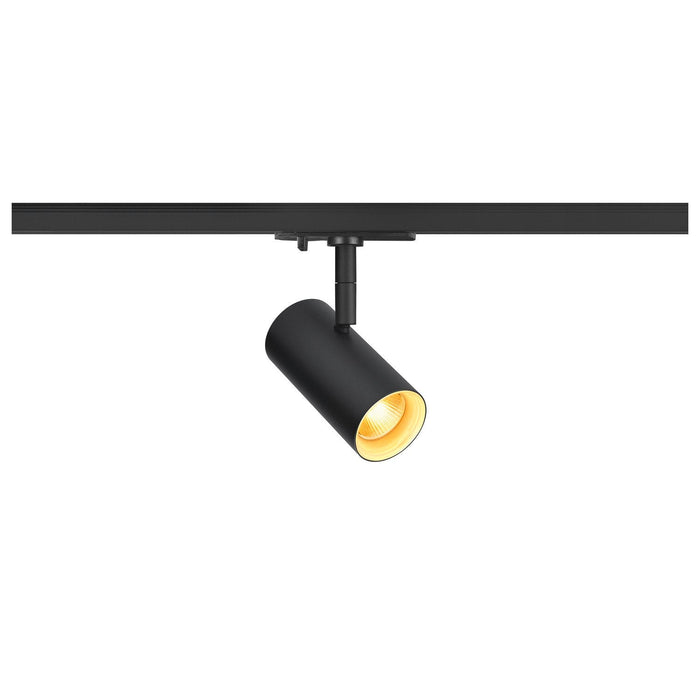 NOBLO SPOT, 1~ spot, round, 2000-3000K, 8.4 W, dim-to-warm, trailing-edge phase, 36°, black