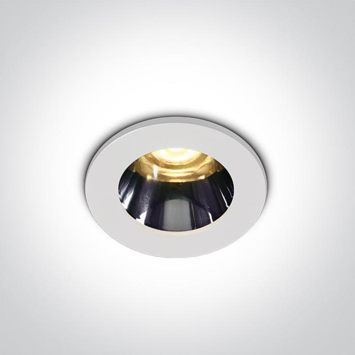 WHITE LED 3W WW IP20 38deg 230V DARK LIGHT