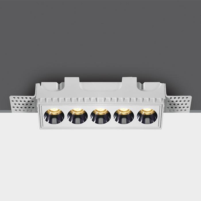 WHITE TRIMLESS LED 12W WW IP20 38deg 230V DARK LIGHT