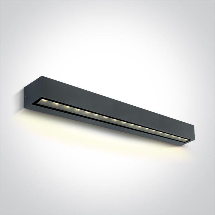 ANTHRACITE WALL 13W WW IP65 230V