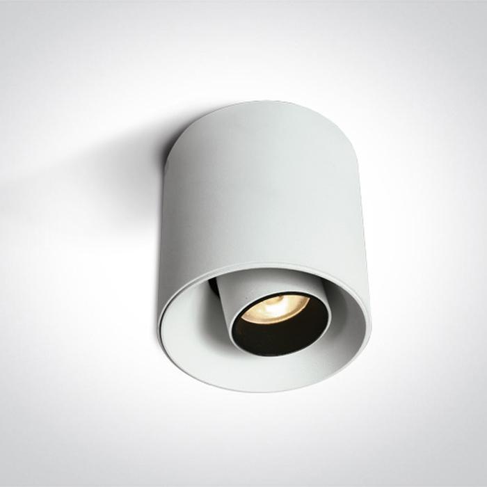 WHITE 8W WW IP20 36deg ADJUSTABLE 230V DARK LIGHT