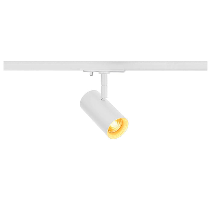 NOBLO SPOT, 1~ spot, round, 2000-3000K, 8.4 W, dim-to-warm, trailing-edge phase, 36°, white