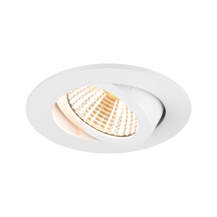 NEW TRIA UNIVERSAL 68, recessed ceiling light, 2500/3000/4000K, 38°, IP 20, round, white