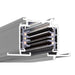 Powergear Recessed 3-circuit Dali track 2 M track (2000mm) - Grey.