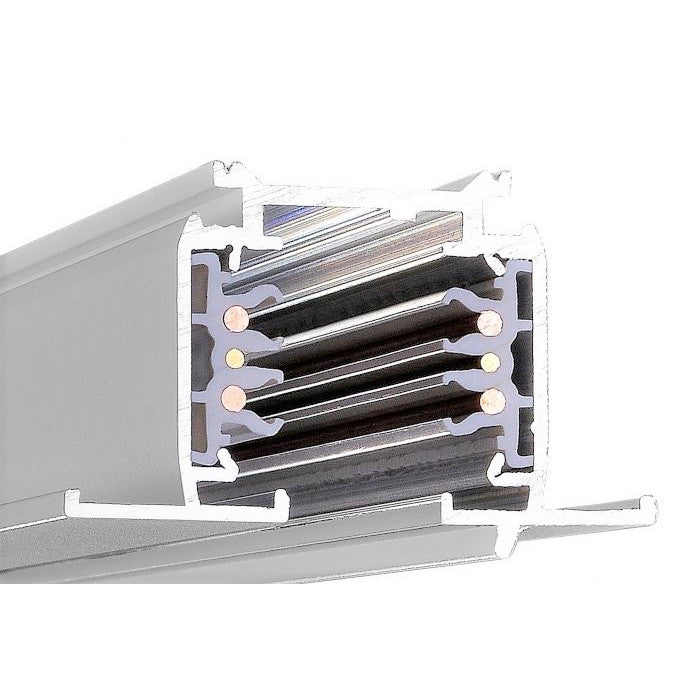 Powergear Recessed 3-circuit Dali track 3 M track (3000mm) - White.