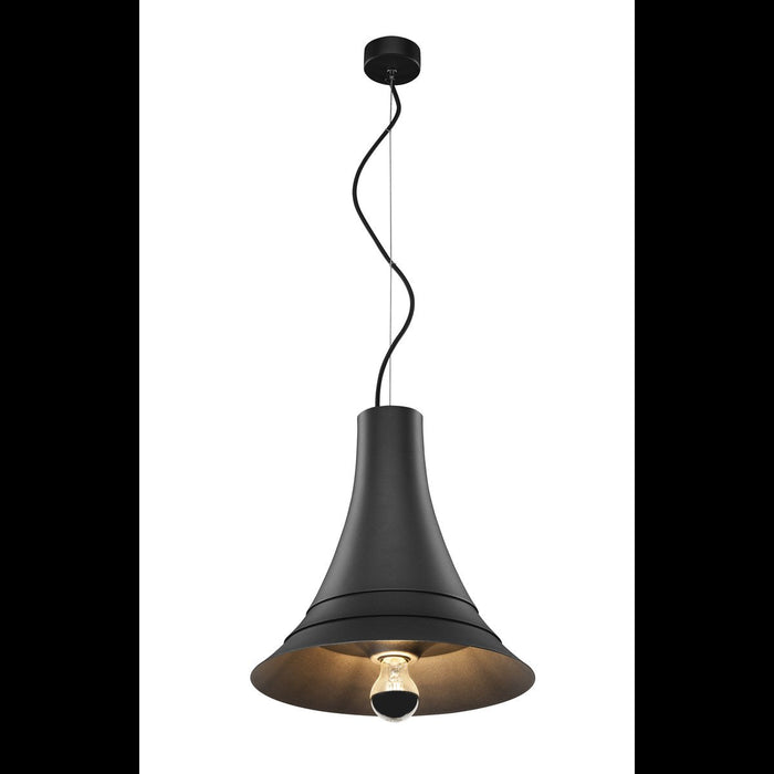 BATO 35 PD, Indoor pendant light, black, E27, max. 60W