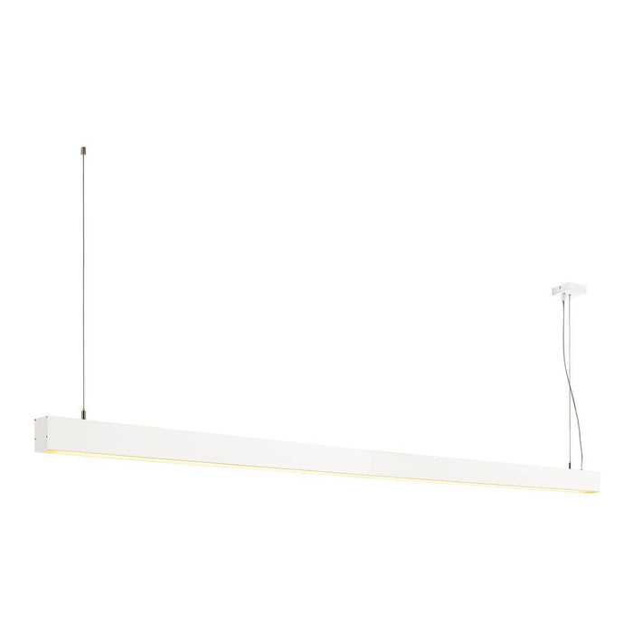 GLENOS pendant, matt white, 2m , 103W, 3000K