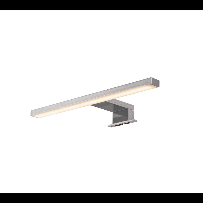 DORISA LED Mirror light, short, metal brushed,  4000K, IP44
