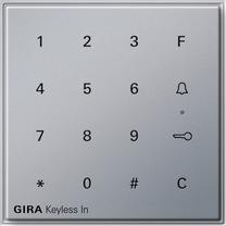 Gira Keyless In keypad Gira TX_44 (WP FM) c.alum.