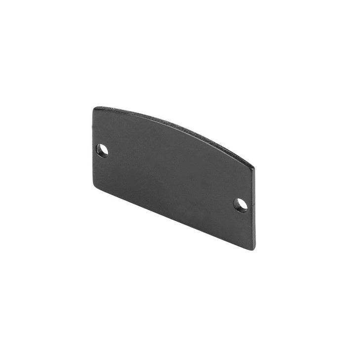 GLENOS end caps for linear profile 2713, matt black, 2 pcs.