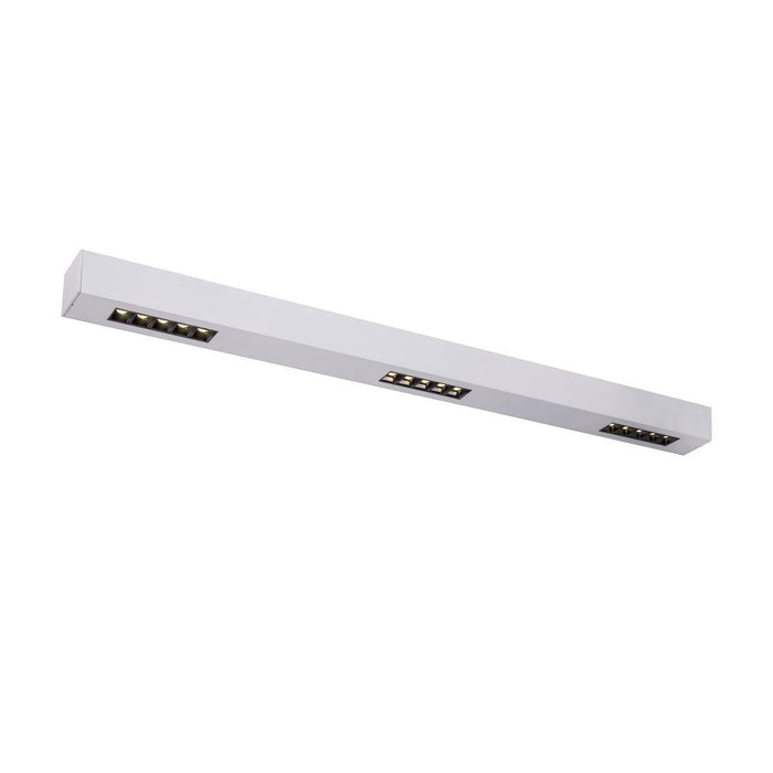 Q-LINE CL, LED Indoor surface-mounted ceiling light, 1m, BAP, silver, 4000K