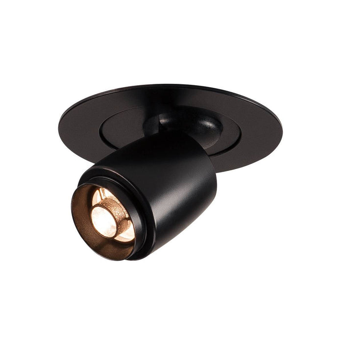 ILU, Spot, LED 50mm, 3000K, black, 350mA, 1.2W