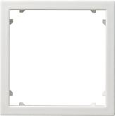 adapter fr. square 45 x 45 mm System 55 p.white