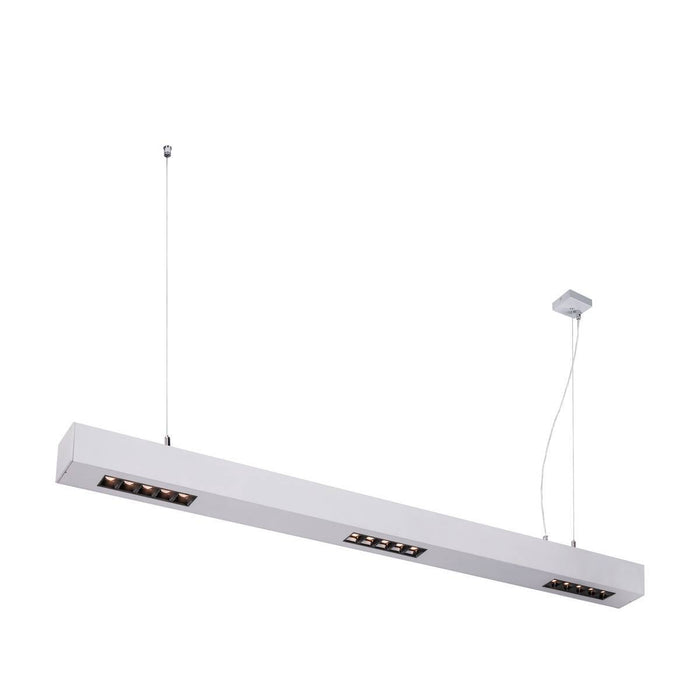 Q-LINE PD, LED Indoor pendant light, 1m, BAP, silver, 3000K