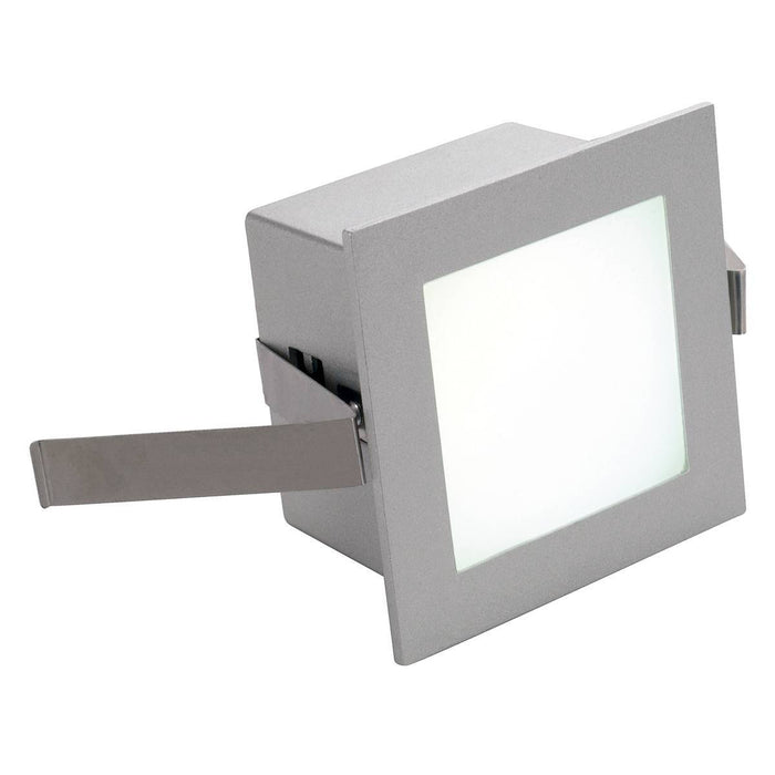FRAME BASIC LED recessed light , square, silver-grey, white LED