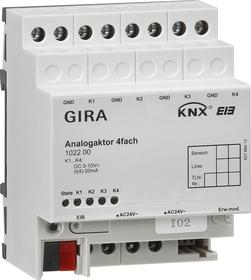 analogue act. 4-g KNX DRA