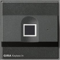 Gira Keyless In fingerprint reader Gira TX_44 anthra.