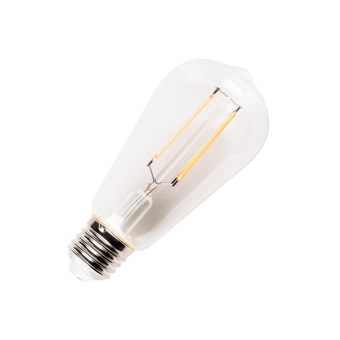 LED lamp, ST58, E27, 7,1W, 2700K, 330°, clear