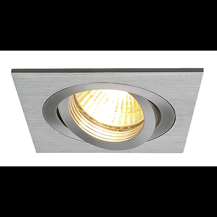 FRAME BASIC LED recessed light , square, silver-grey, white LED